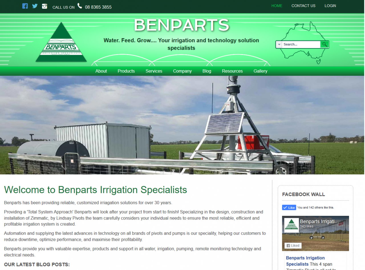 Benparts Website